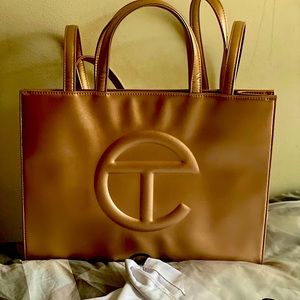 Copper Medium Telfar Shopping Bag